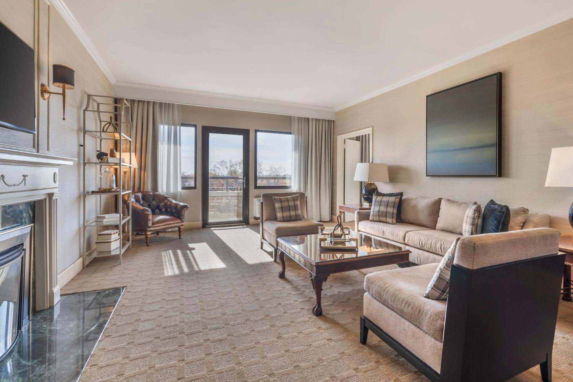 Omni Shoreham Hotel Washington Bagian luar foto